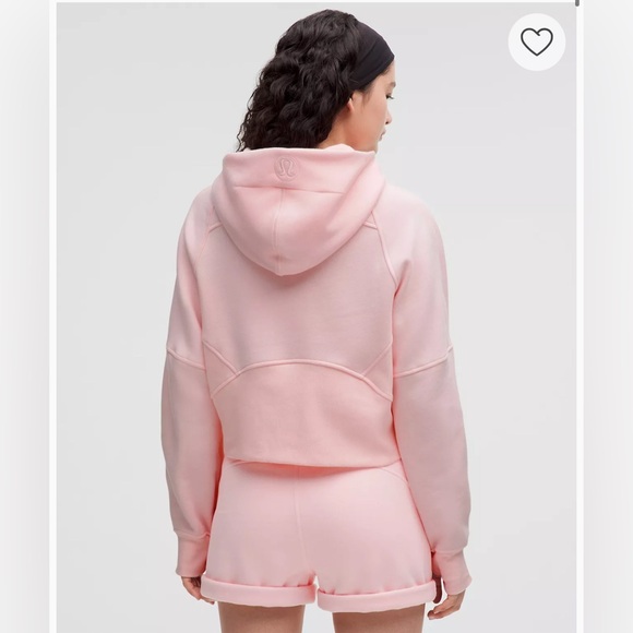 NWT Lululemon Scuba Oversized Half Zip Hoodie in Strawberry Milkshake Pink M/L - Picture 4 of 13